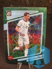 2021-22 Donruss Road To Quatar Optic Green Velocity Angel Di Maria Argentina